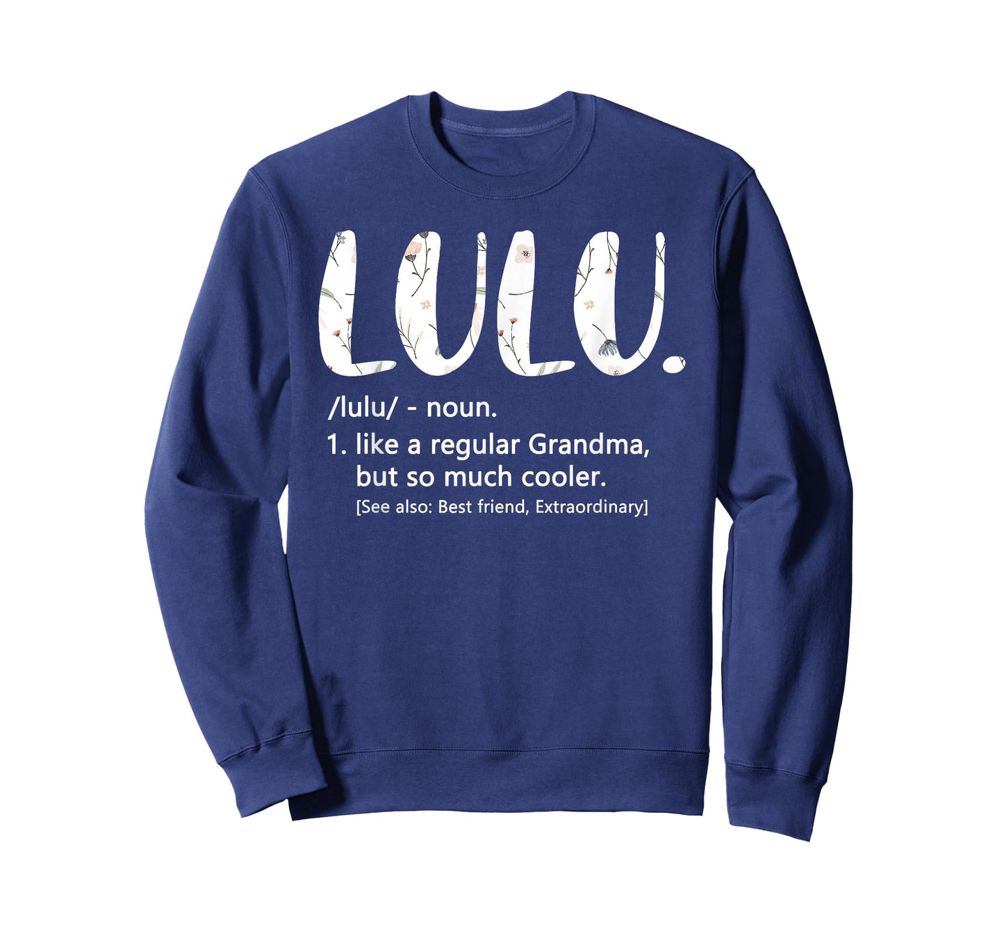 Lulu Shirts for Women Mothers Day idea Cute Grandma Lulu T-Shirt