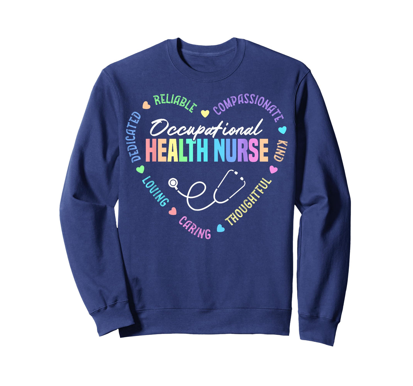 Cute Occupational Health Nurse Heart T-Shirt