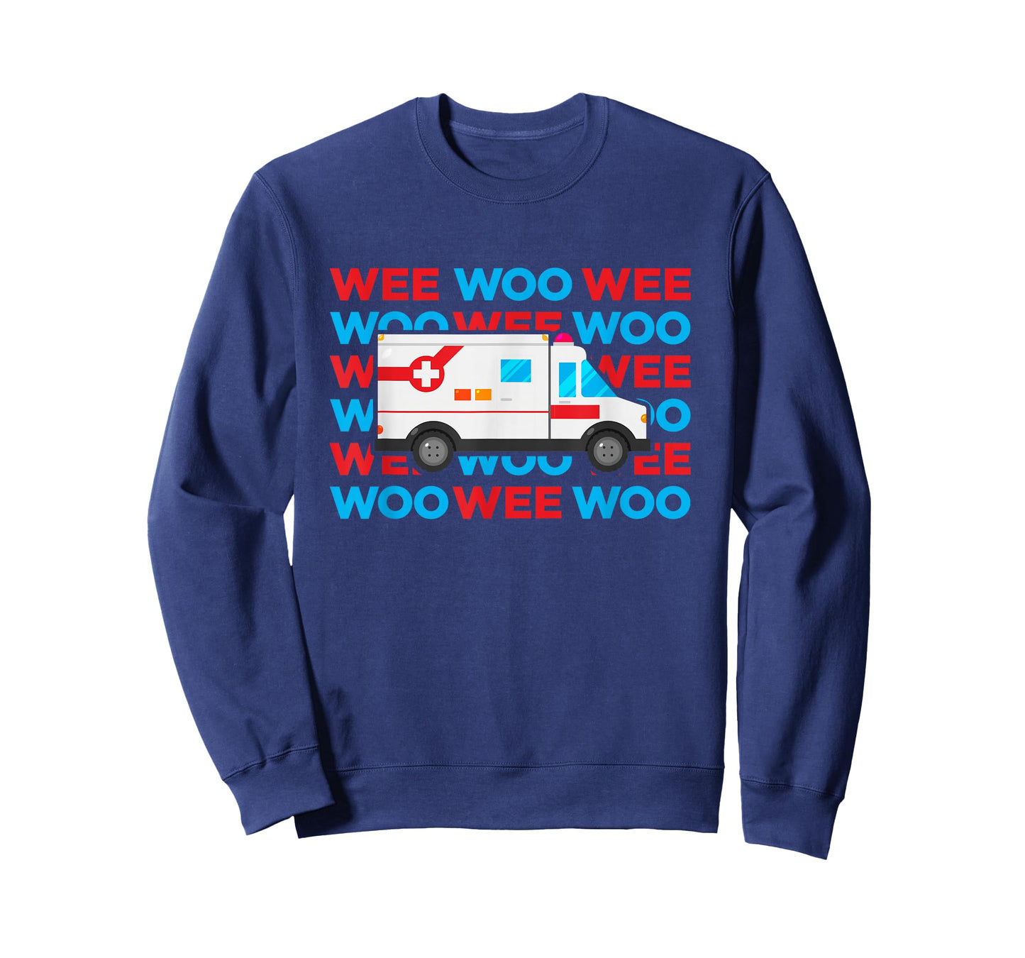 Ambulance EMT Paramedic for Kids Wee Woo Emergency T-Shirt