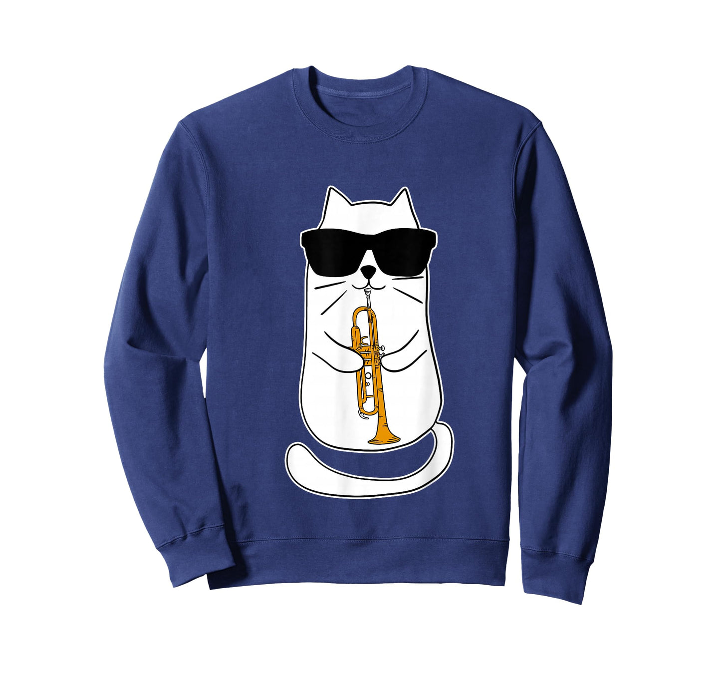 Trumpet Cat Funny Trumpet Player T-Shirt