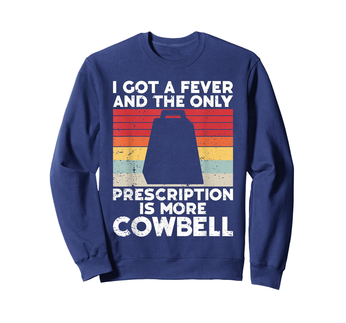 Cow Bell More Cowbell Vintage Funny Drummer Cowbell Funny T-Shirt