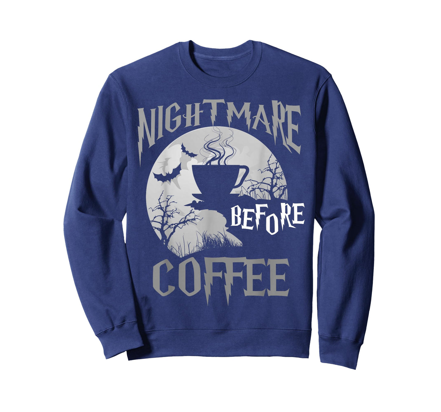 Cute Nightmare Before Coffee Halloween Shirt Funny Mug Gift T-Shirt