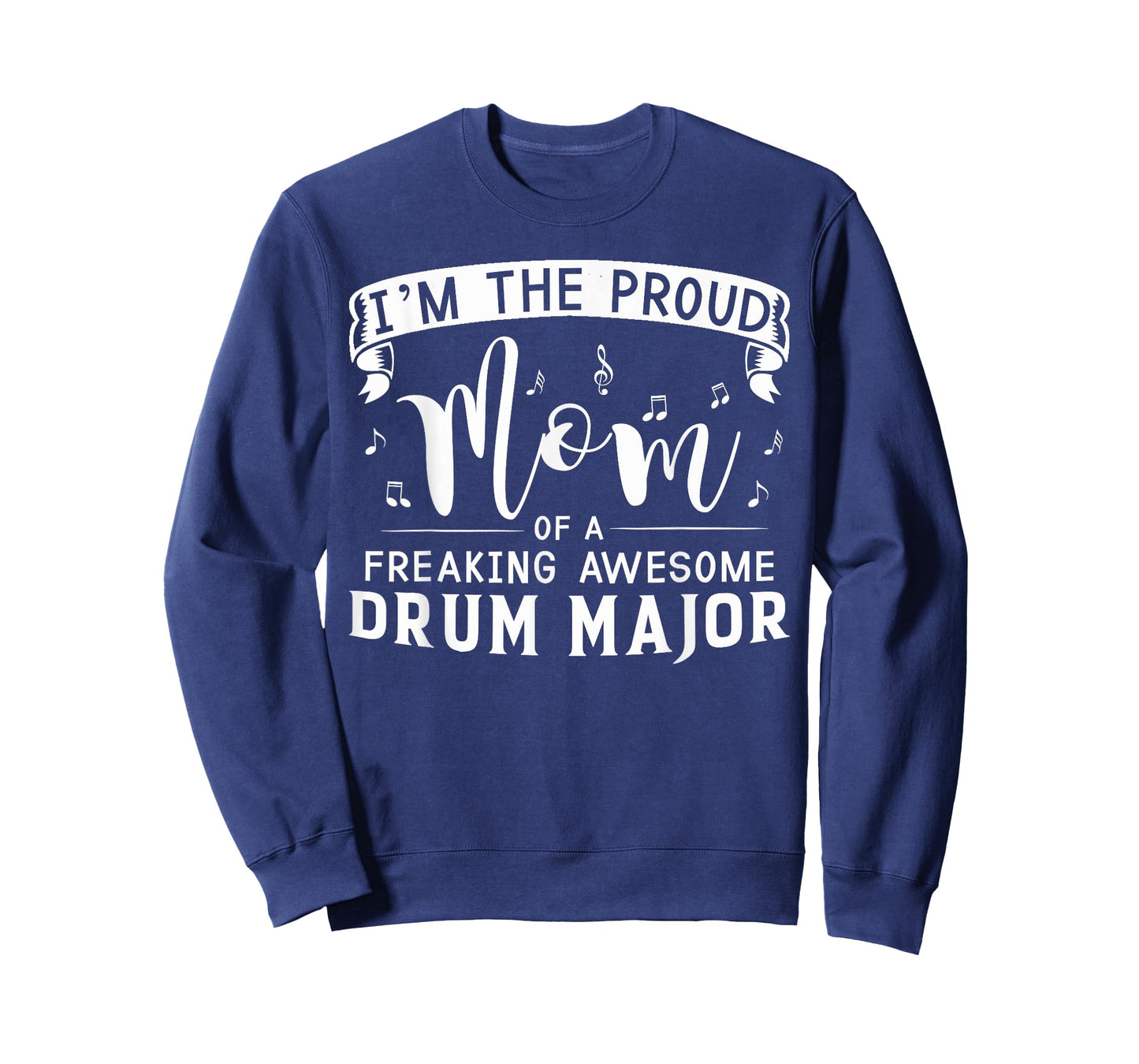 Proud Mom Awesome Drum Major Marching Band T-Shirt