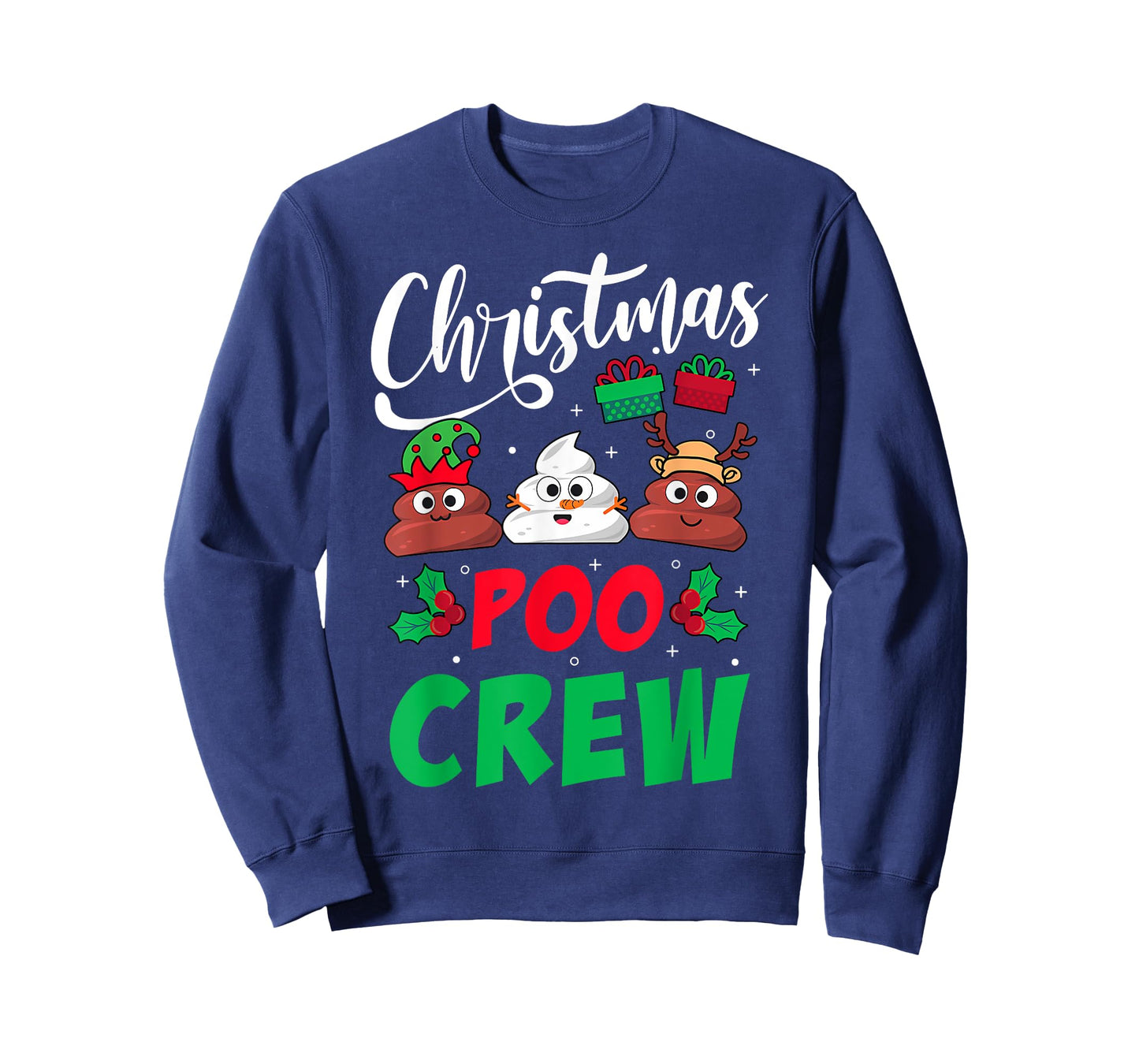 Christmas Poo Crew Funny Poo Xmas Pajama T-Shirt