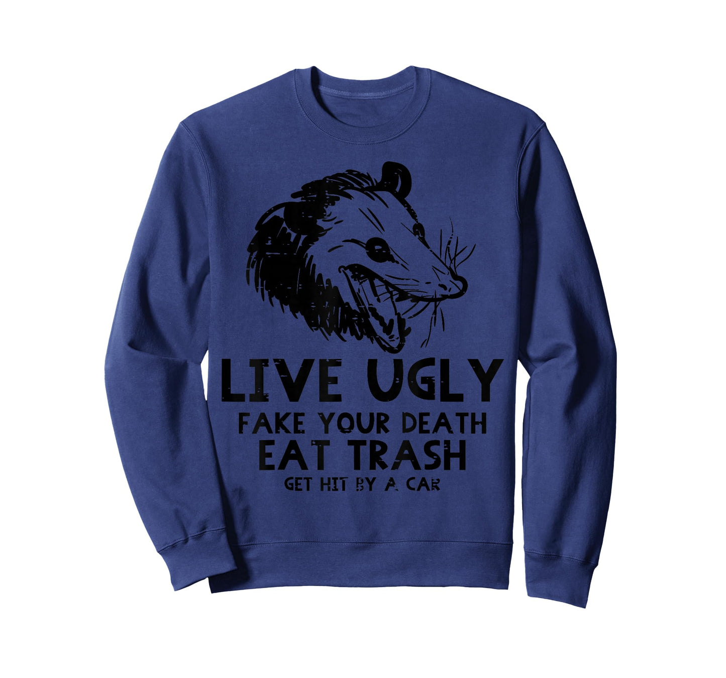 Opossum Live Ugly Fake Your Death Funny Possum Men Women Kid T-Shirt