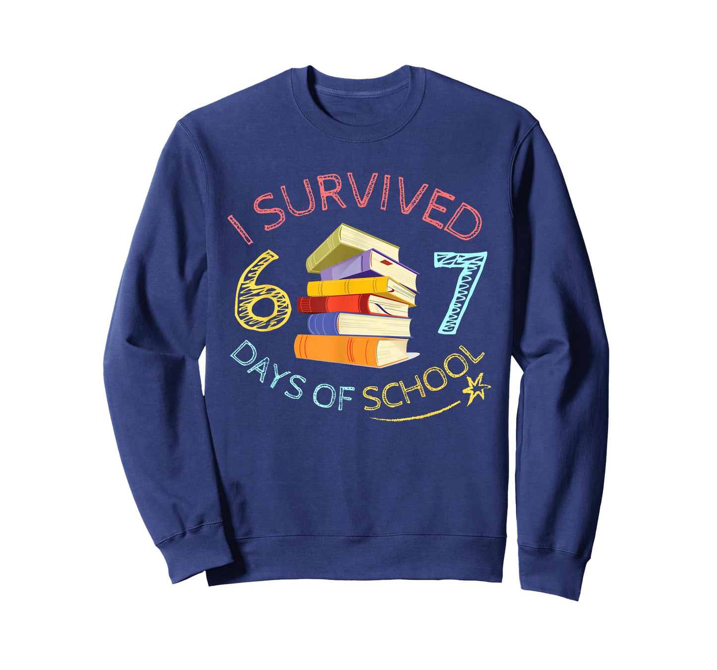 I Survived 67 Days of School Funny 67 Meme Teacher Student T-Shirt