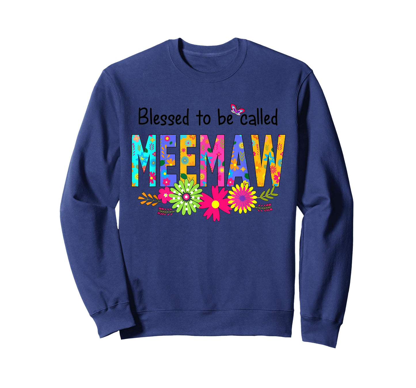 Womens - Blessed To Be Called Meemaw Shirts T-Shirt