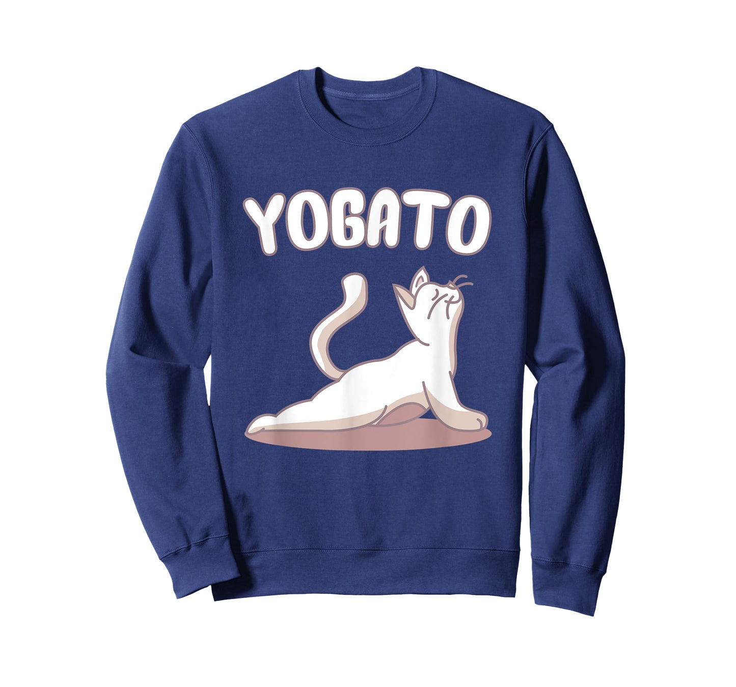 Funny Yoga Cat In Spanish Gato Yogato Doing Cobra Yoga Pose T-Shirt for Men Women Kids
