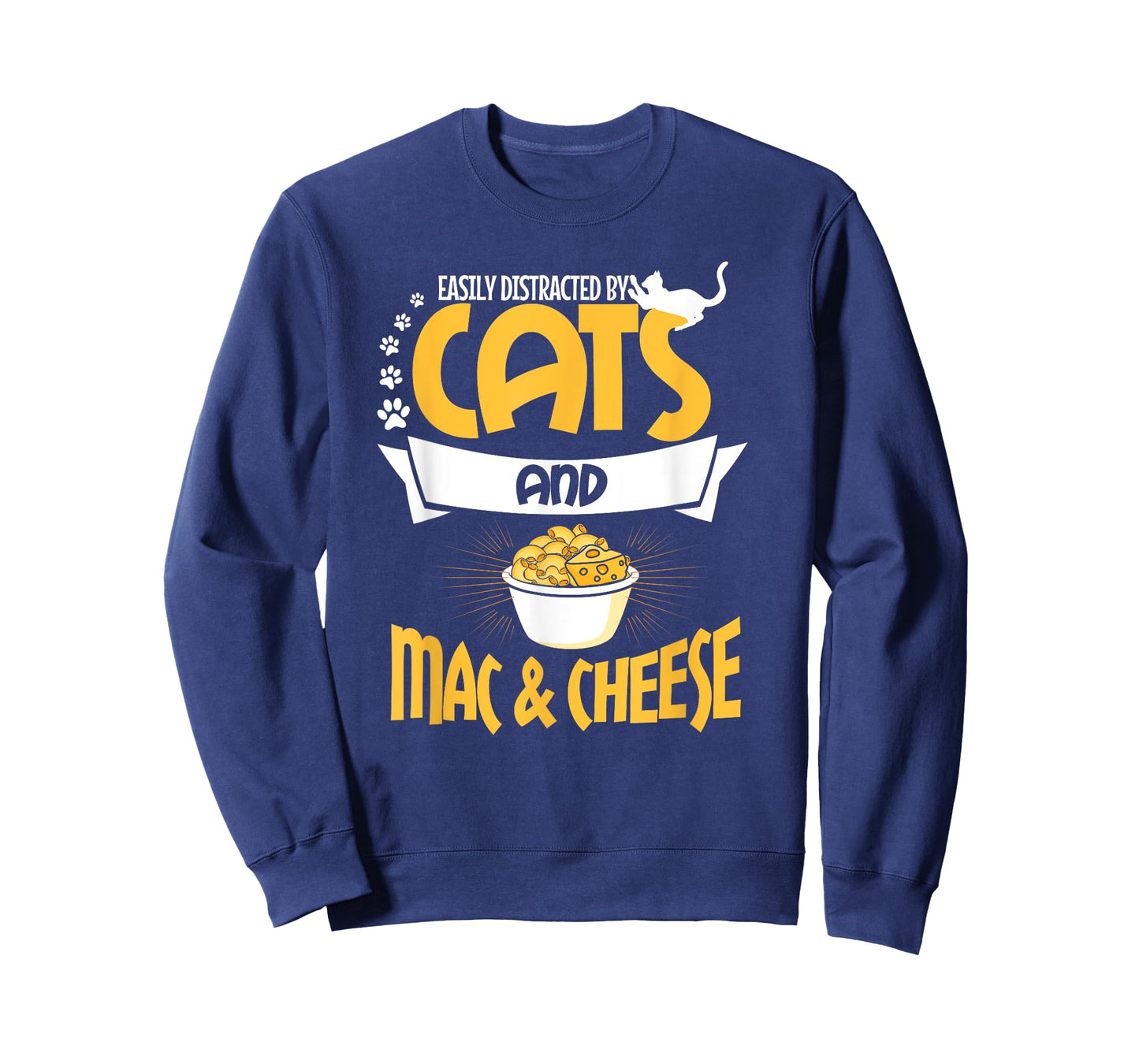 Mac & Cheese Shirt Funny Cat Lover Macaroni and Cheese T-Shirt for Men Women Girls Kids