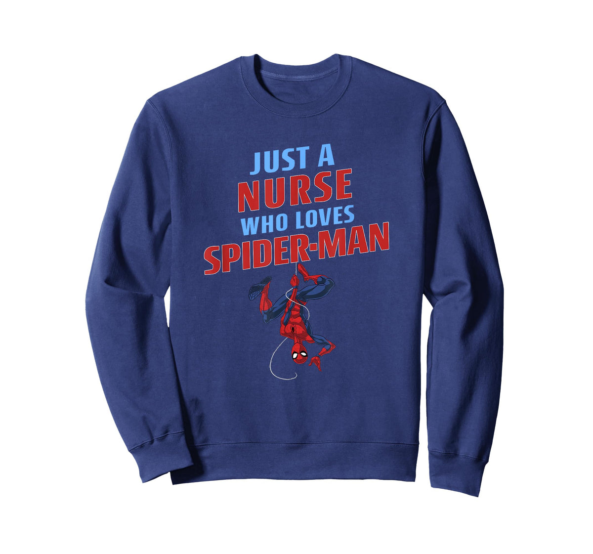 Marvel Spider-Man Classic Just A Nurse Who Loves Spider-Man T-Shirt