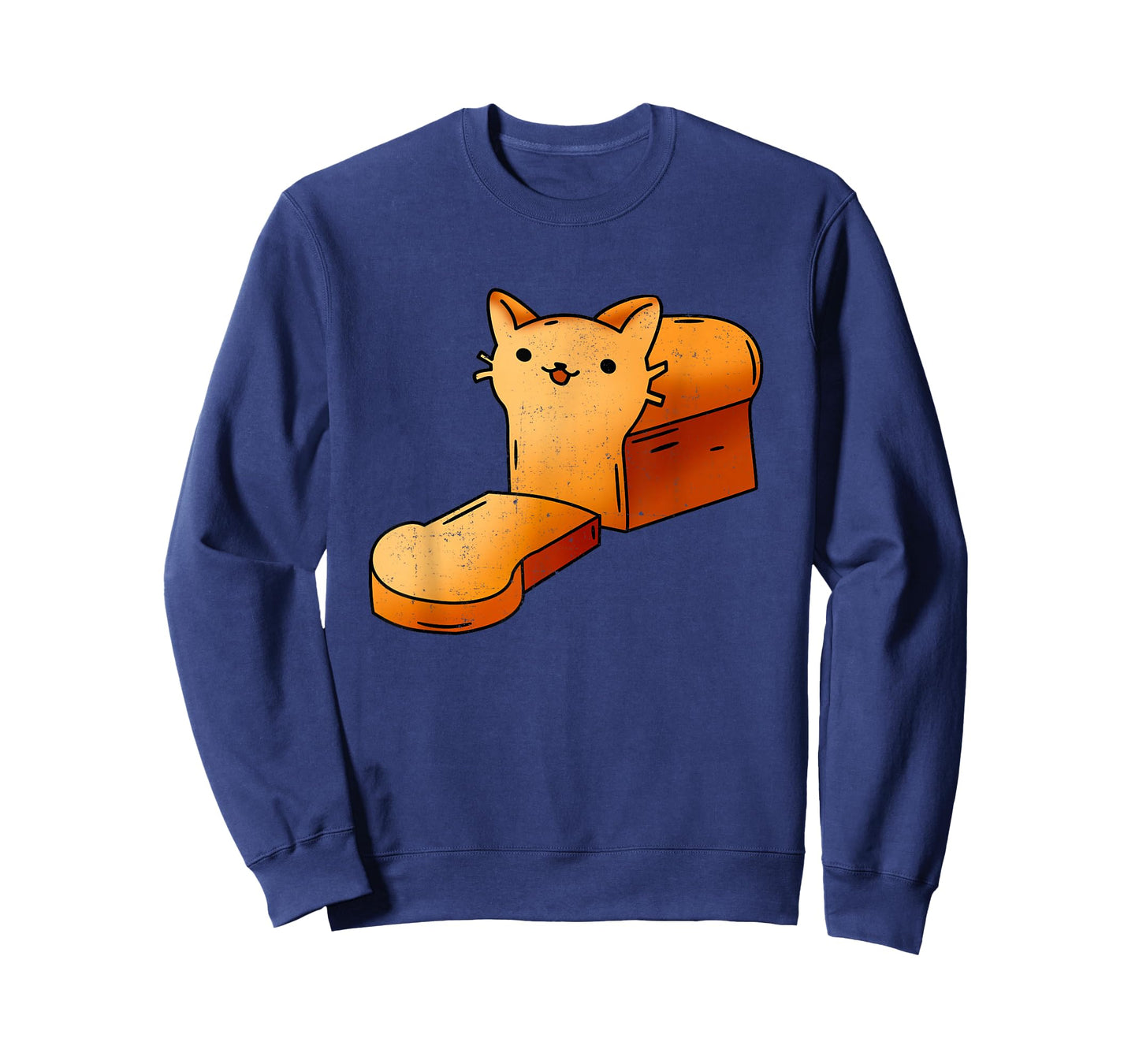 Halloween Costume Cat Loaf Lazy Funny Bread Kitten Kitty T-Shirt for Men Women Kids