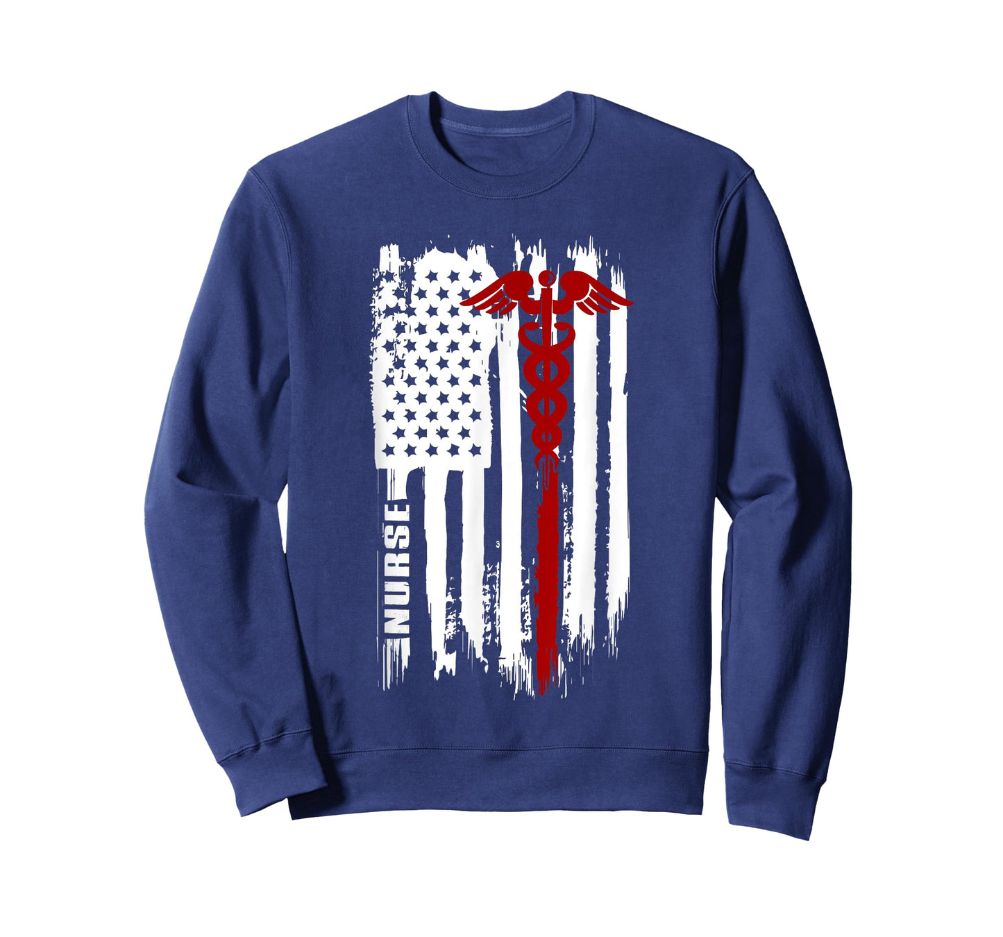 American Flag Nurse | USA Nurses Gift T-Shirt