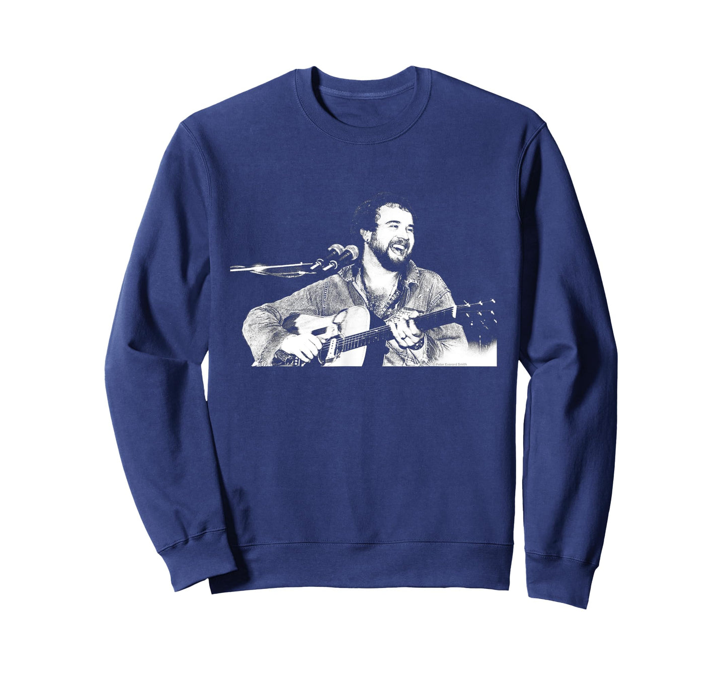 John Martyn Live Black And White By Everard Smith T-Shirt