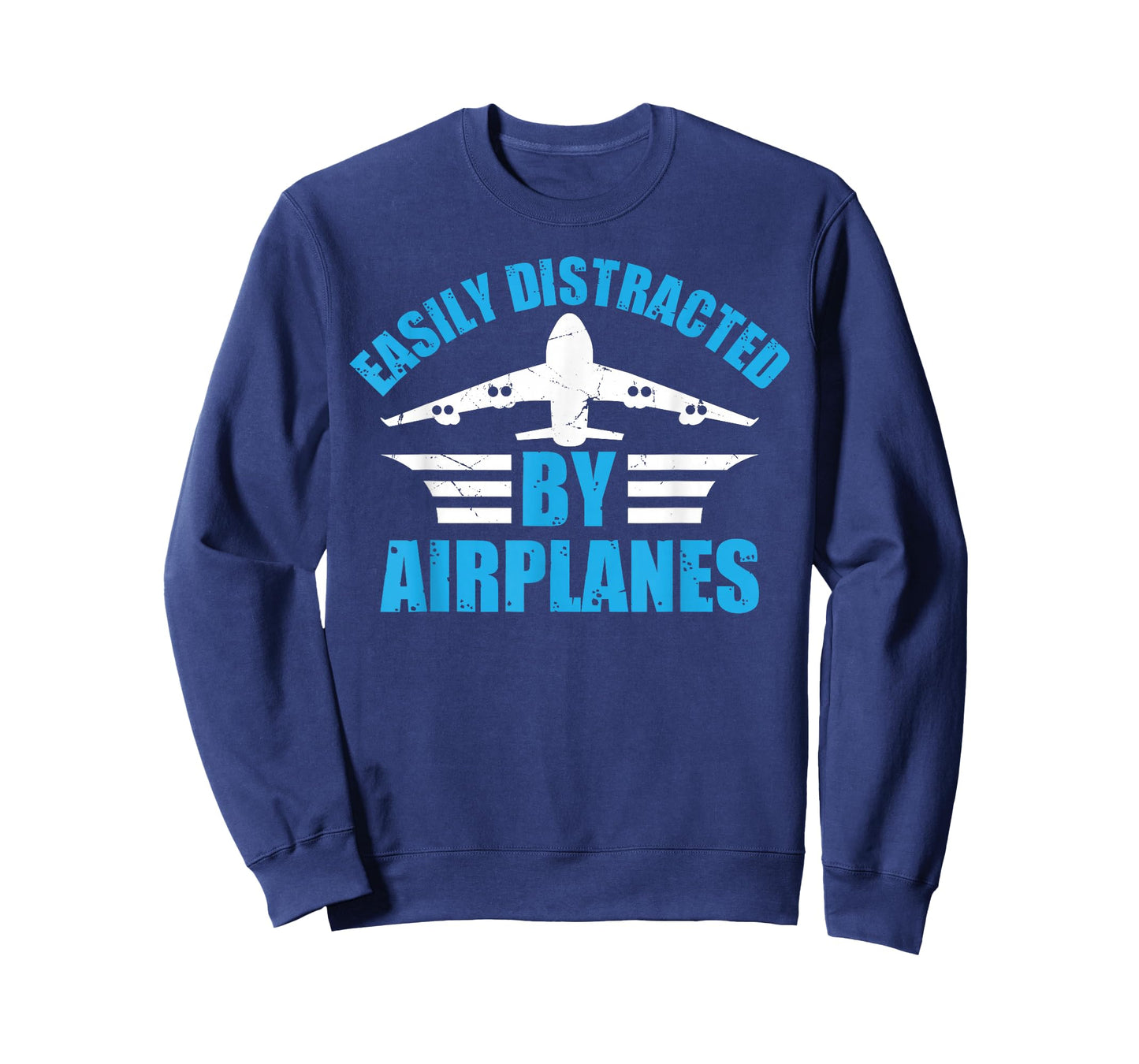 Aircraft Pilot Plane Lover - Easily Distracted by Airplanes T-Shirt
