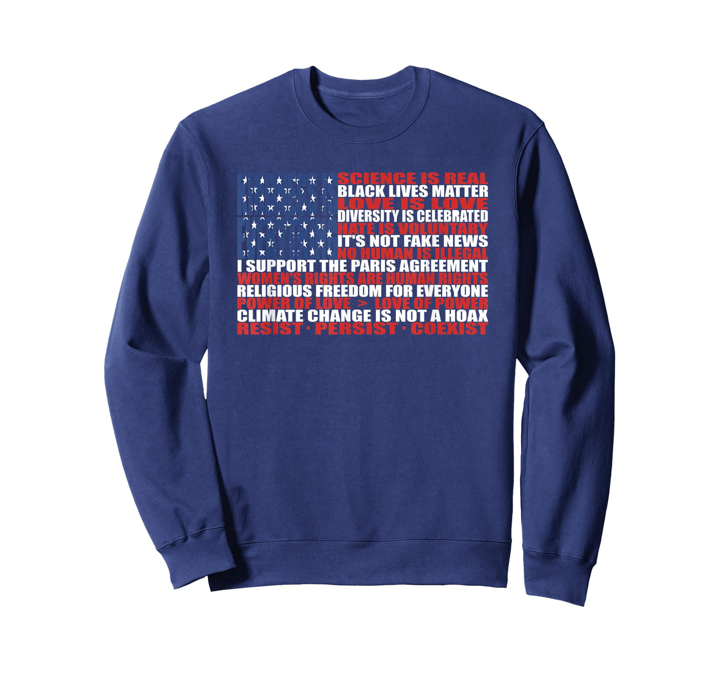 Political Protest American Flag - Stand United T-Shirt