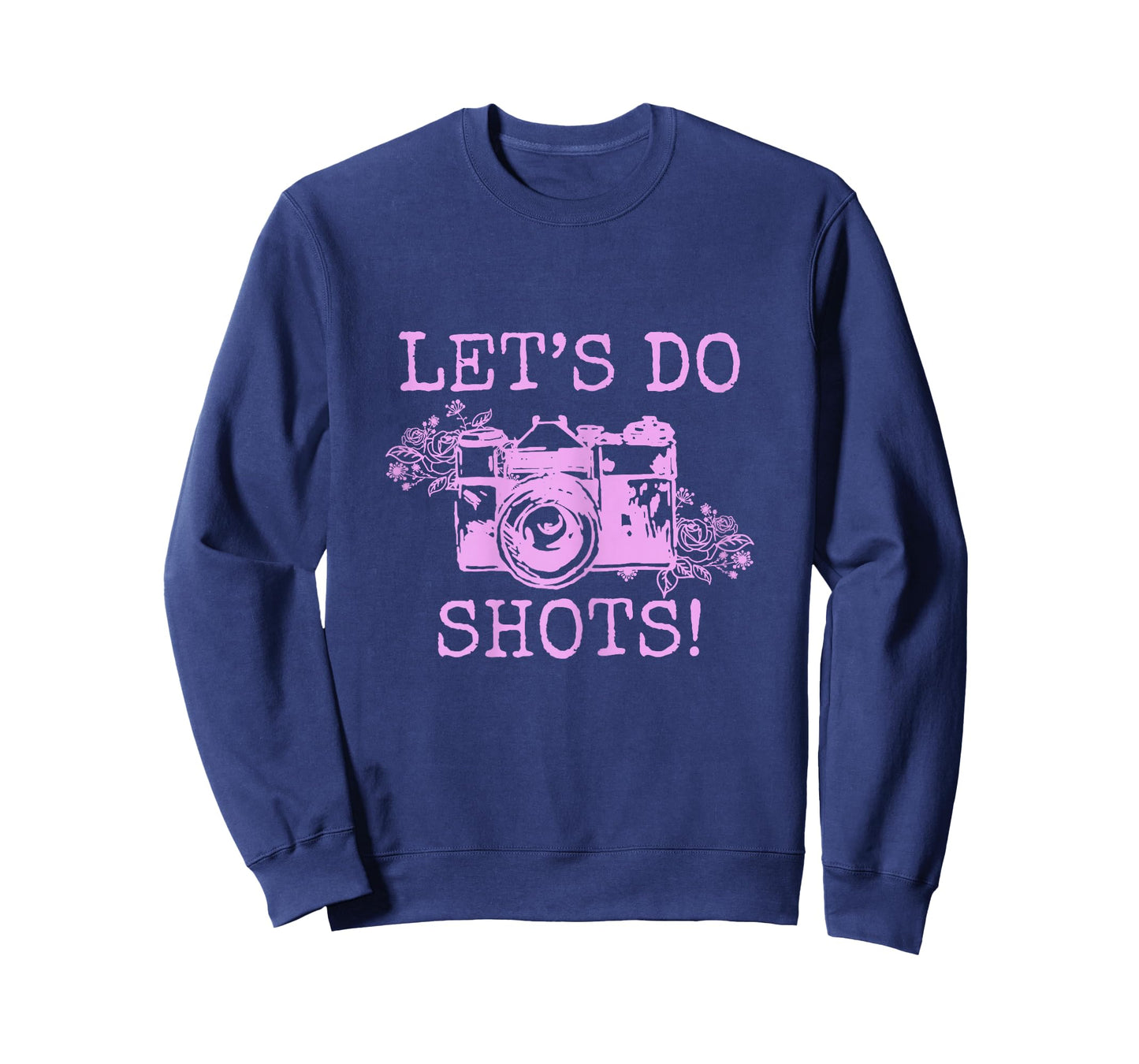 Photographer Let's Do Shots Vintage Camera Funny Photography T-Shirt