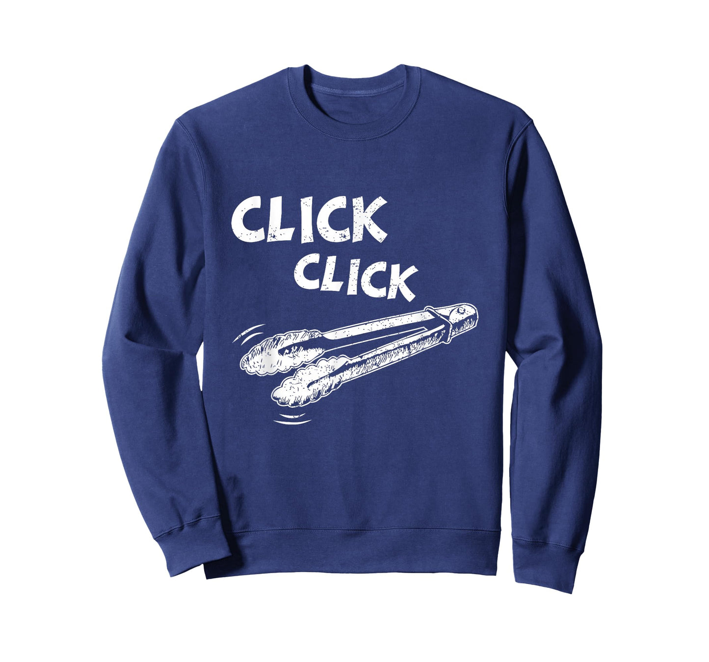 Click a Click Tongs Bbq Barbecue Barbecuing Hanging T-Shirt