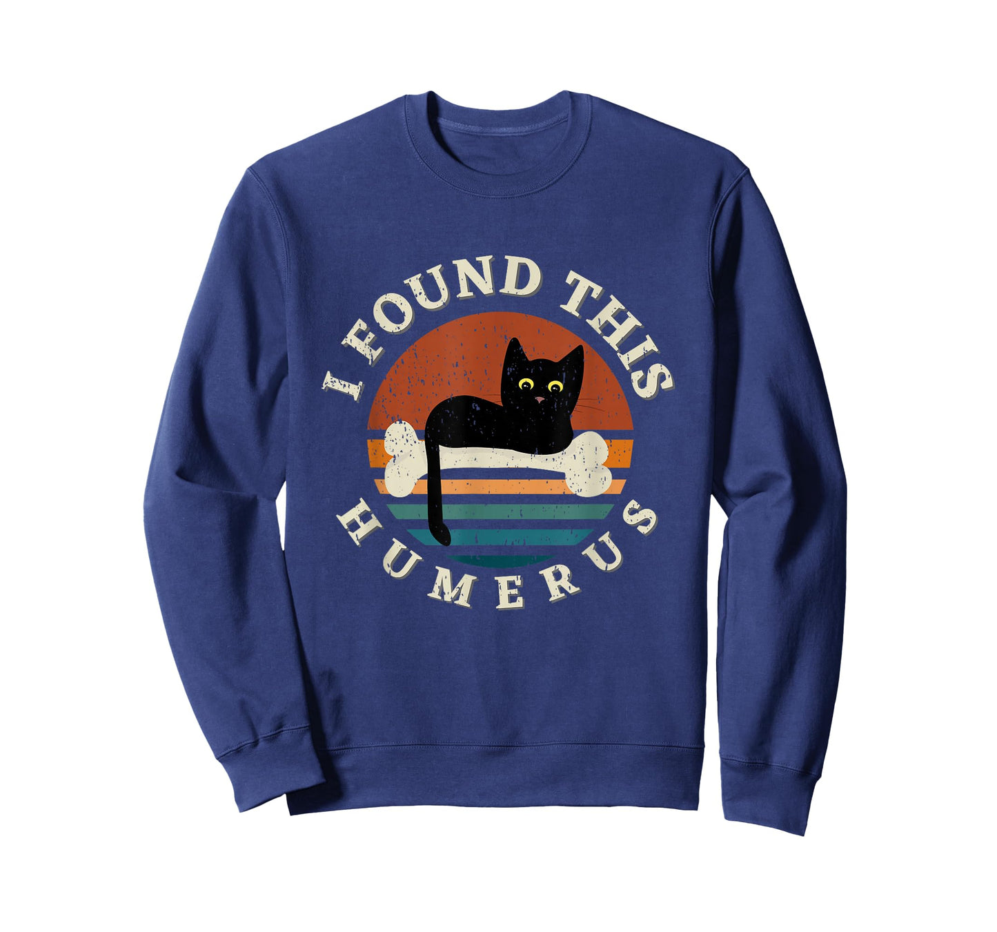 Vintage I Found This Humerus Cat Women - Pun Joke T-Shirt