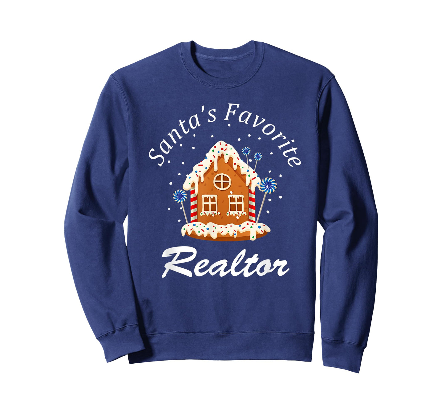 Santa’s Favorite Realtor Real Estate Agent Merry Christmas T-Shirt