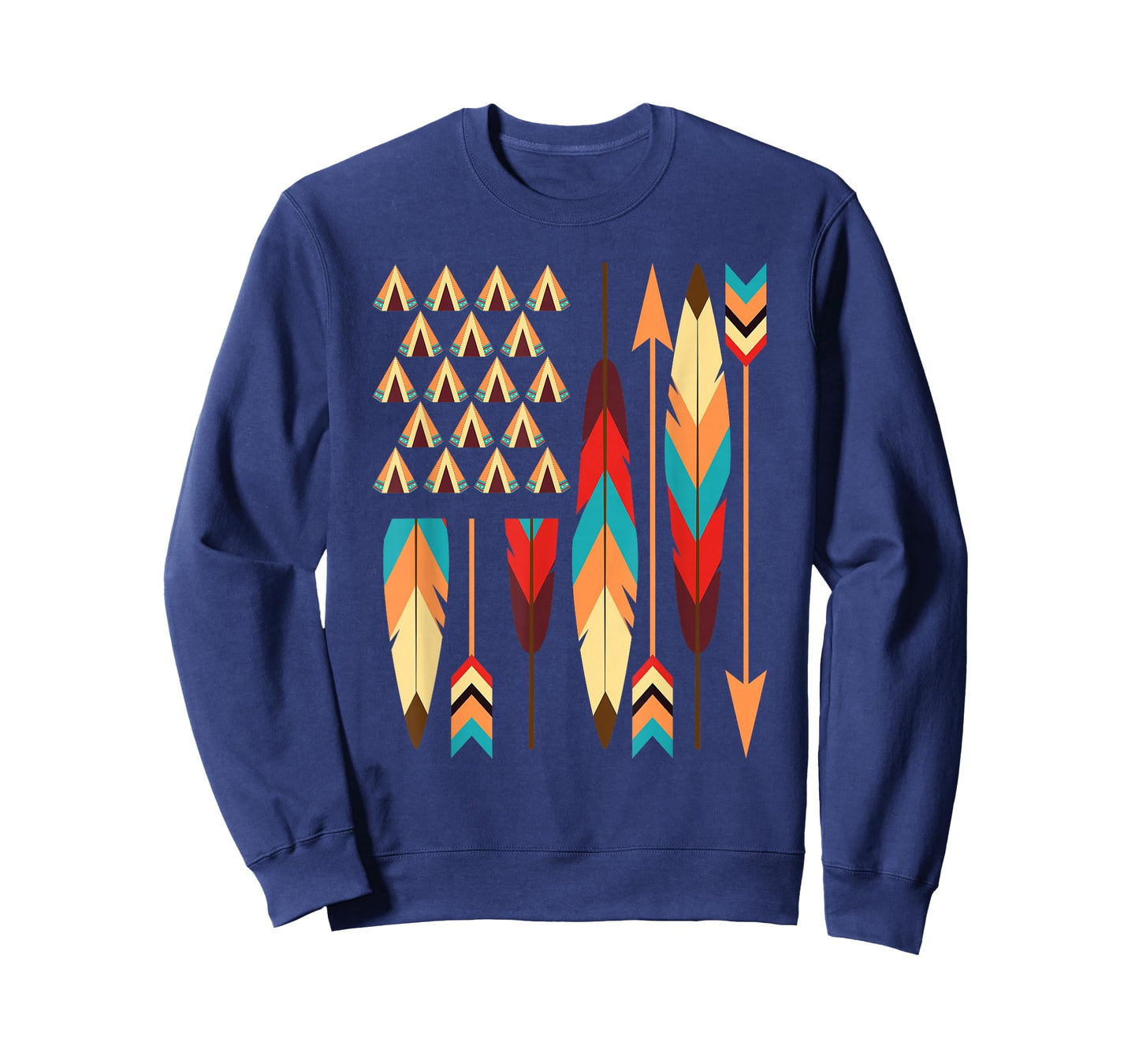 Native American Pride USA Flag T-Shirt T-Shirt