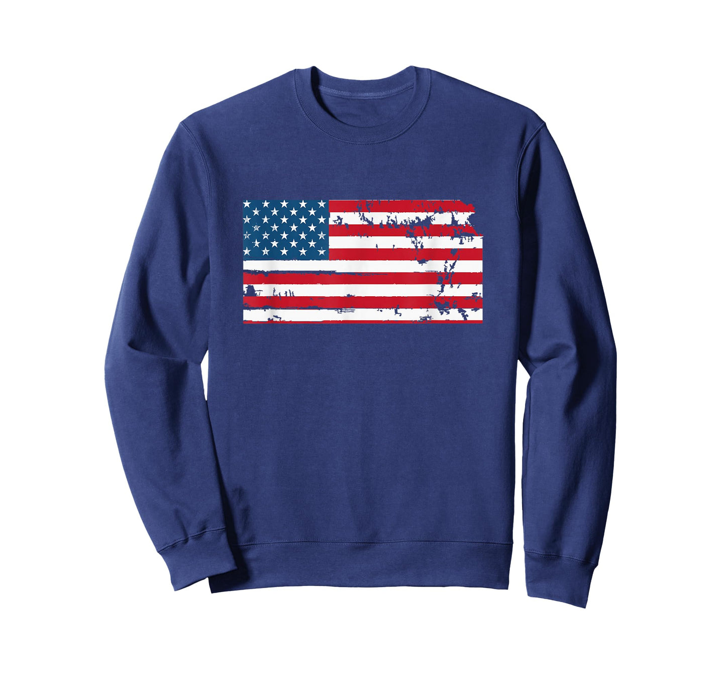State of Kansas Patriotic USA Flag for Men Women Adults Kids T-Shirt