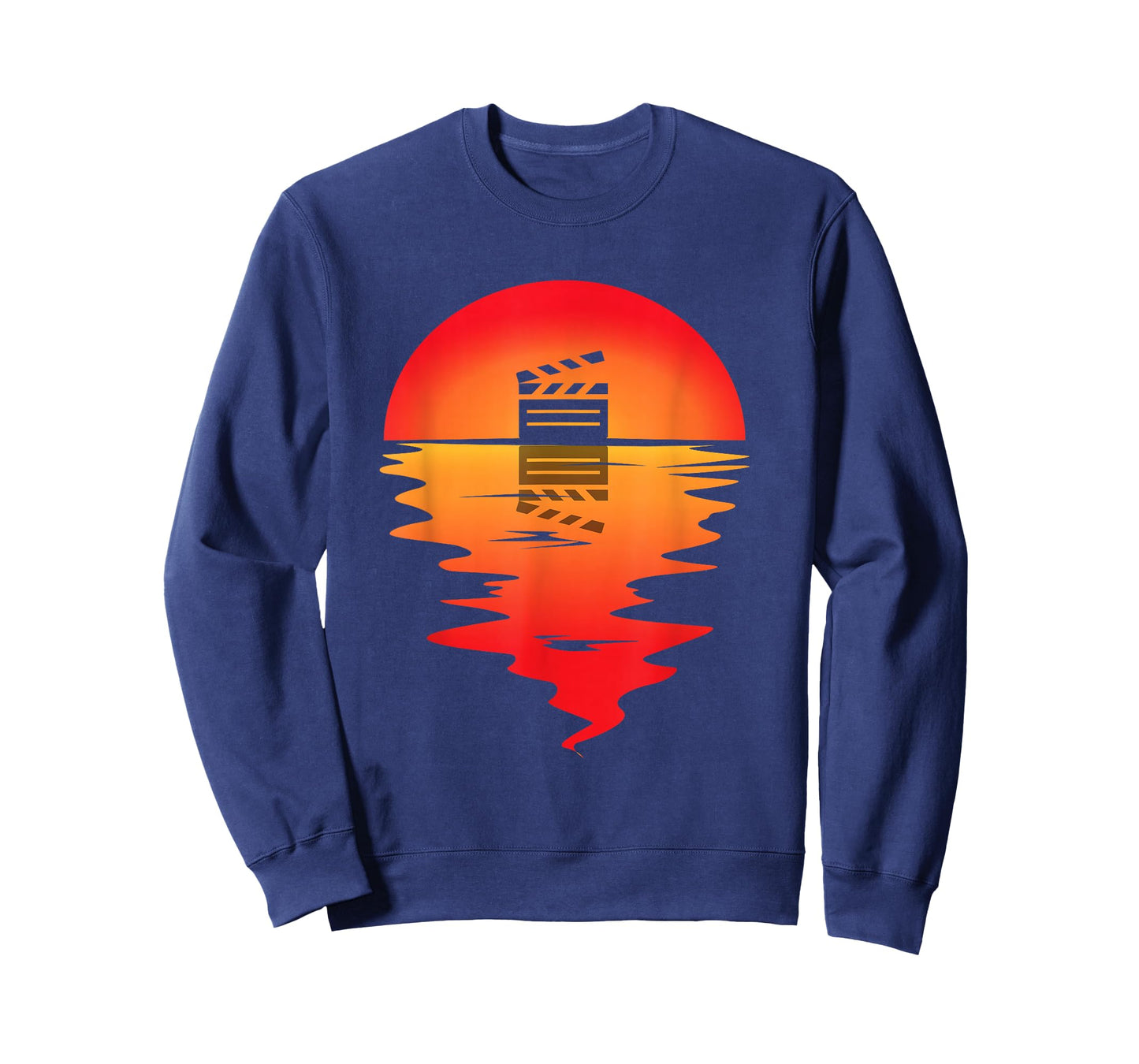 Filmmaker Sunset Clapboard Filmmaking Cinematographer T-Shirt