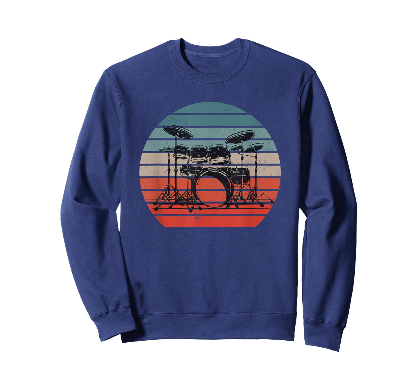 Vintage Drummer Logo Drummer Percussionist T-Shirt