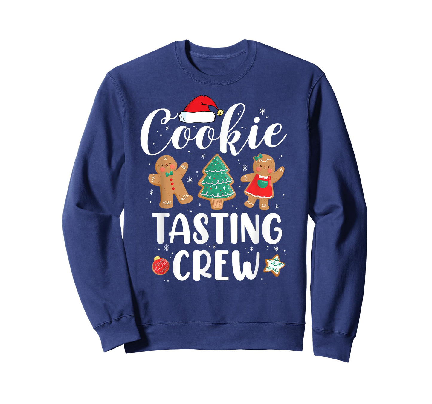 Cookie Tasting Crew Funny Pajamas Family Xmas Christmas T-Shirt
