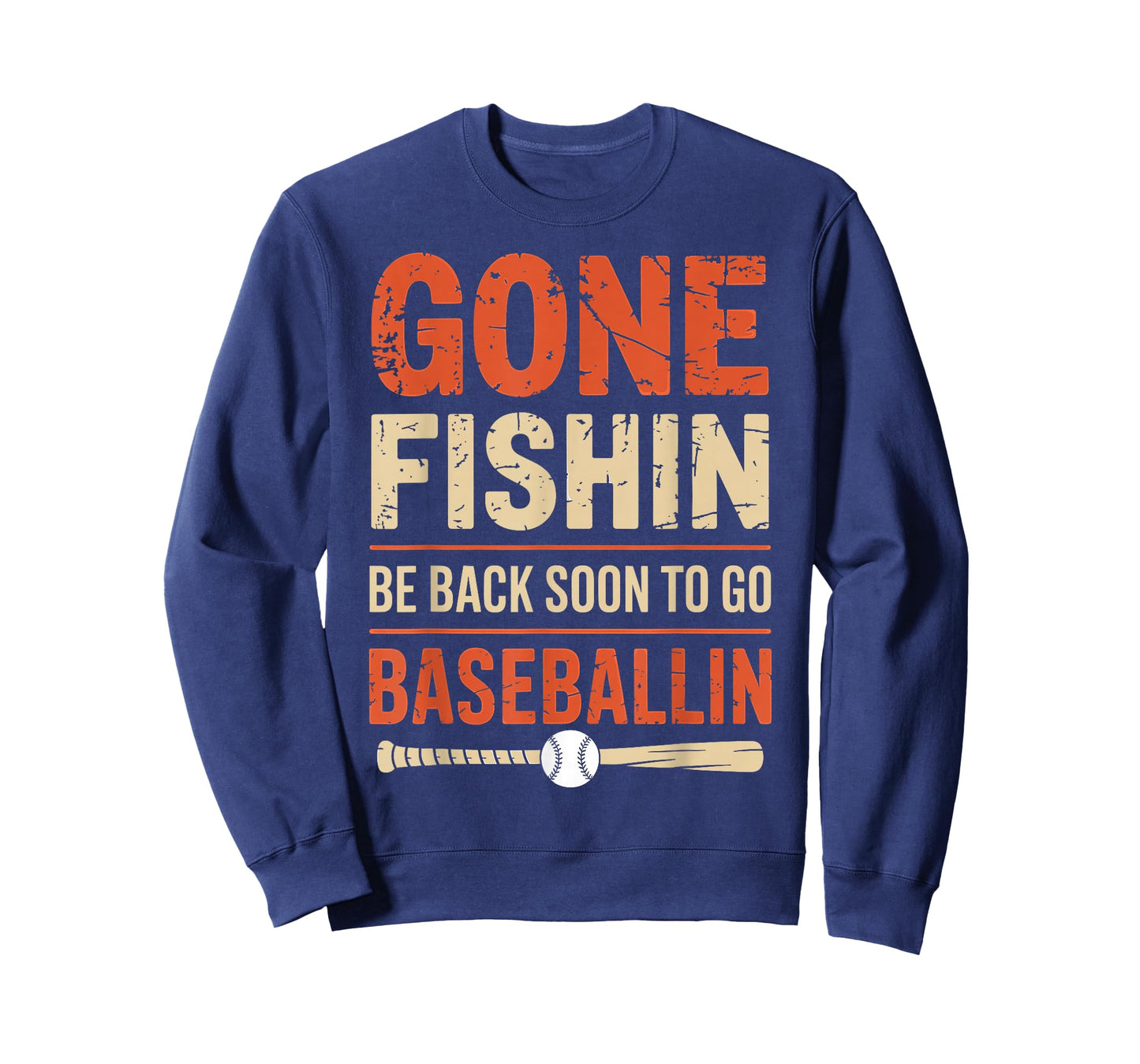 Funny Fishing and Baseball Outdoor T-Shirt