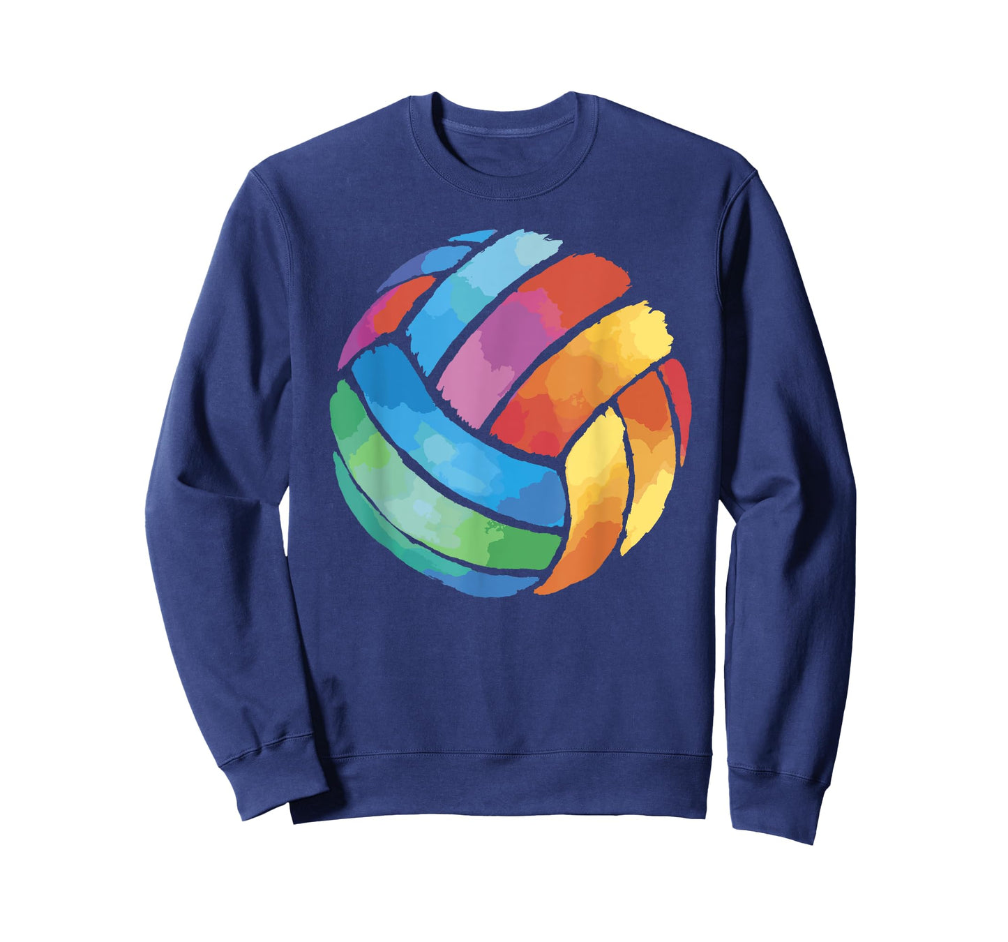 Cute Colorful Volleyball Tee - Colorsplash Volley Ball Gift T-Shirt