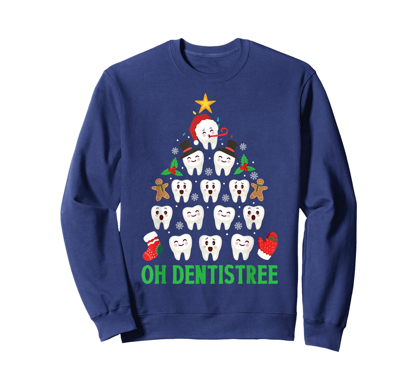 Christmas Dentist Shirt Oh Dentistree Funny Xmas Dental T-Shirt