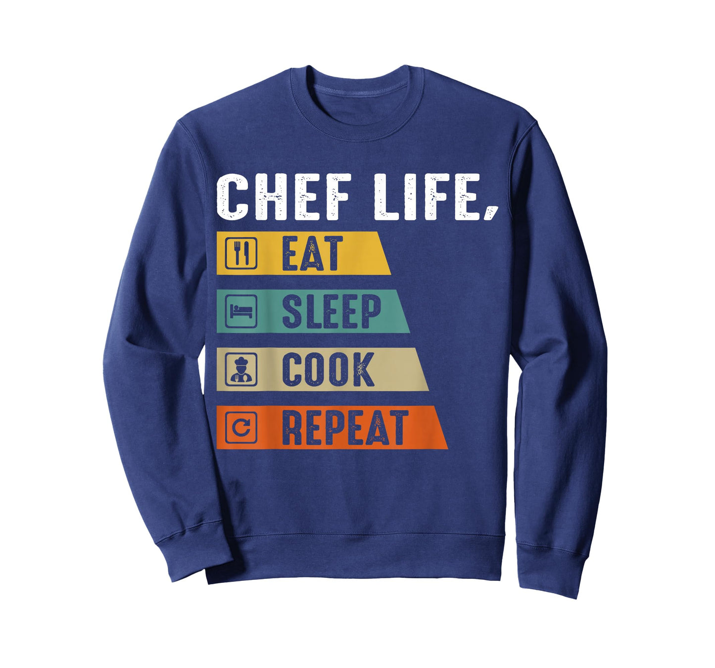 Chef Life Eat Sleep Cook Repeat T-Shirt