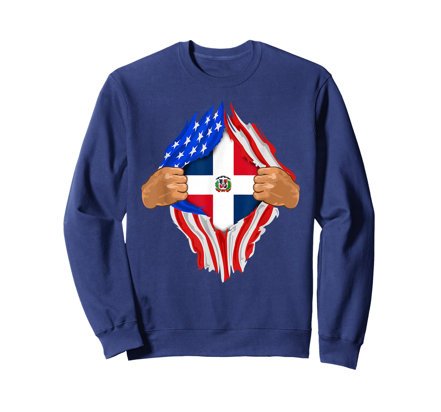 Dominican Blood Inside Me Shirt Dominican Republic Flag Gift T-Shirt