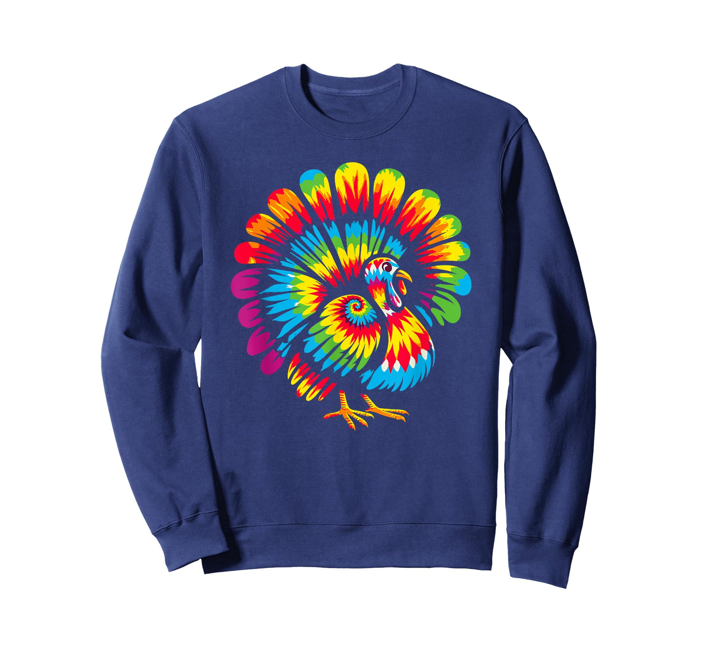Tie Dye Turkey Thanksgiving T-Shirt