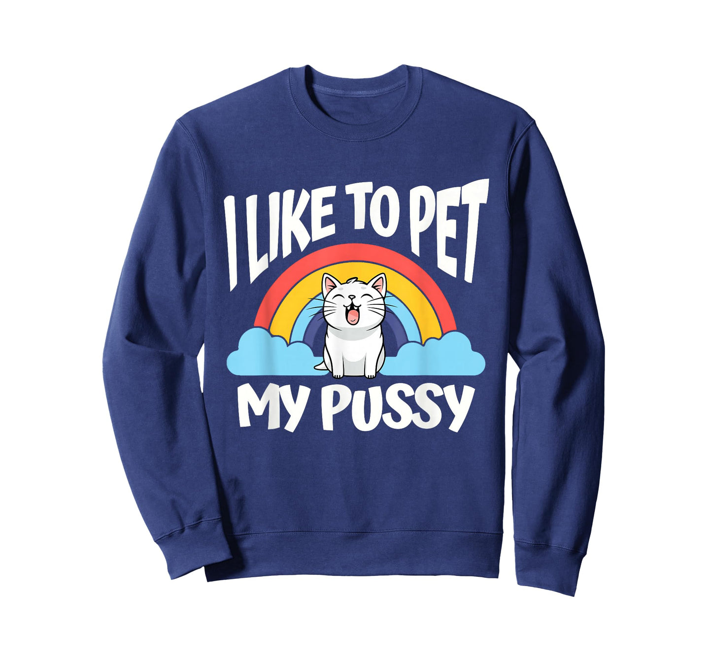 I Like to Pet My Pussy Cat Airport Gag Exchange Funny T-Shirt
