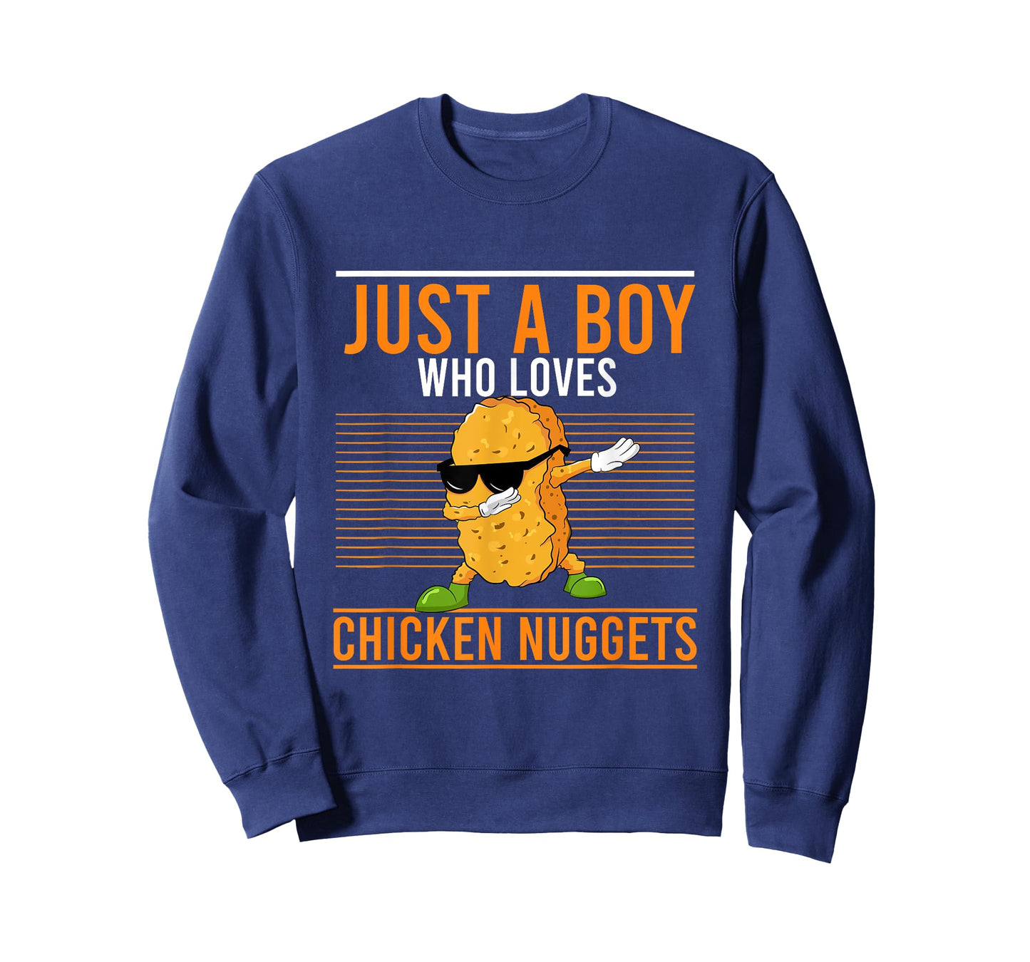 Cool Dabbing Just A Boy Who Loves Chicken Nuggets T-Shirt