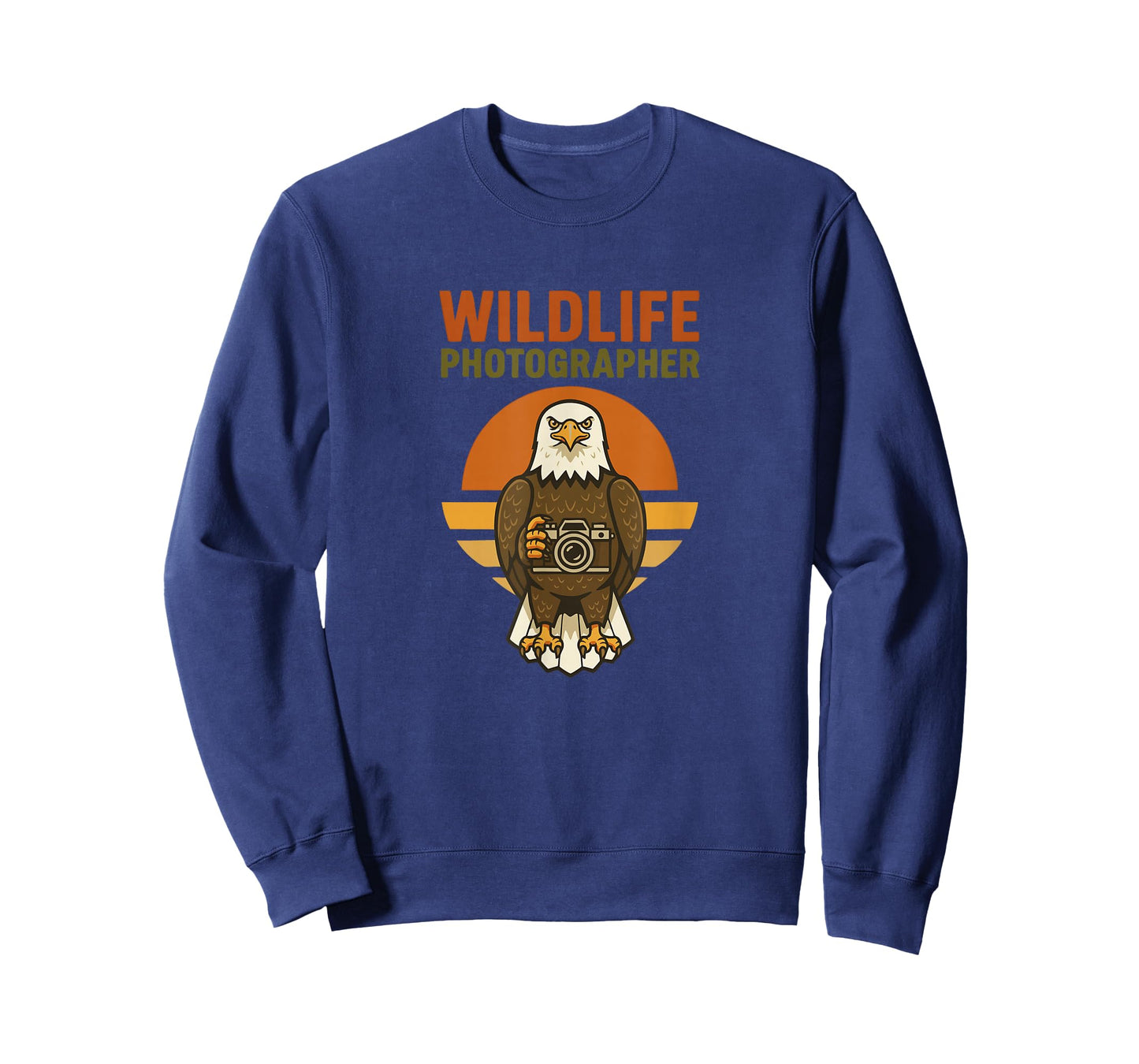 Wildlife Photographer Bald Eagle Bird Photography Camera T-Shirt