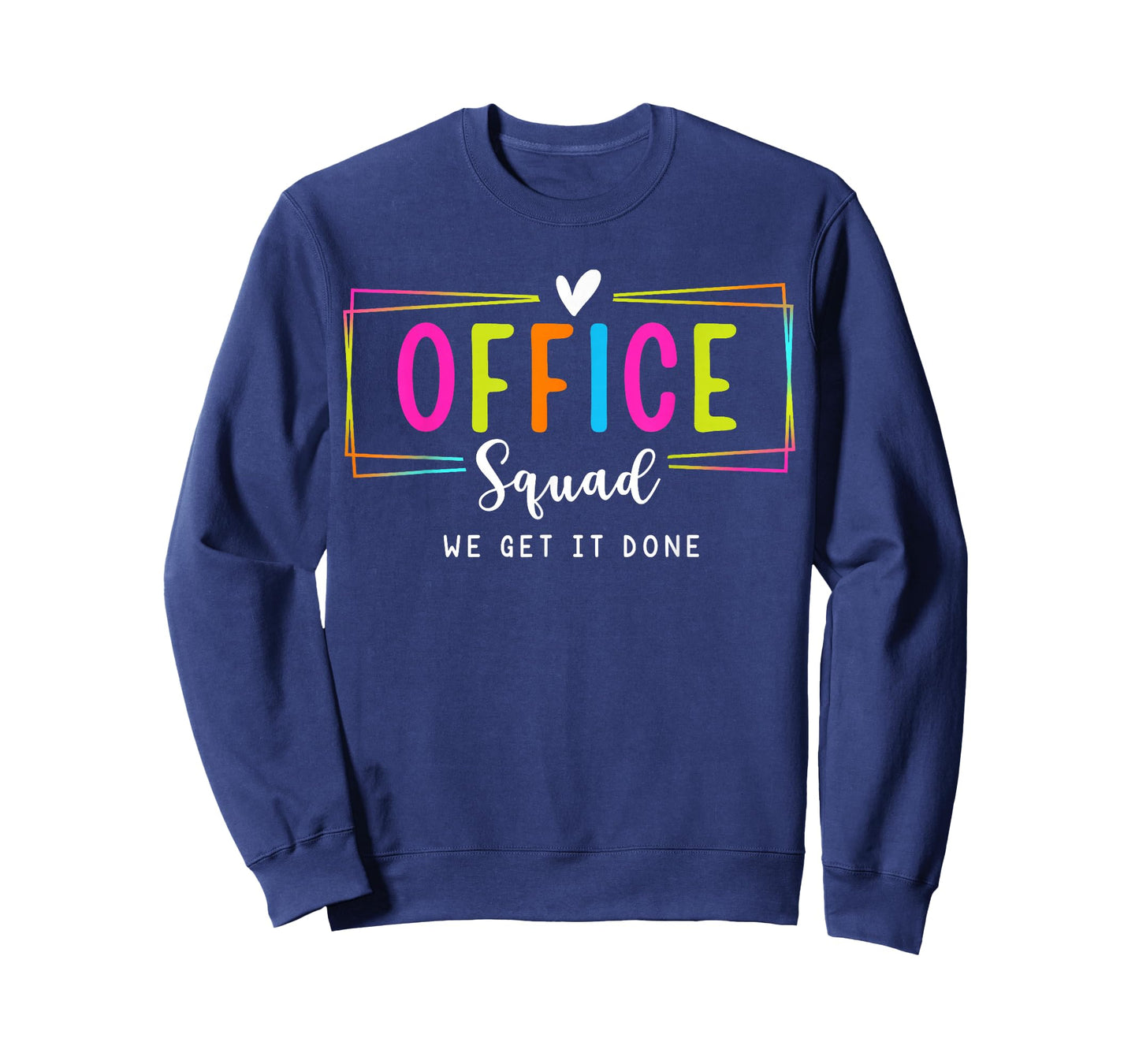 Office Squad We Get It Done Back to School Happy First Day T-Shirt