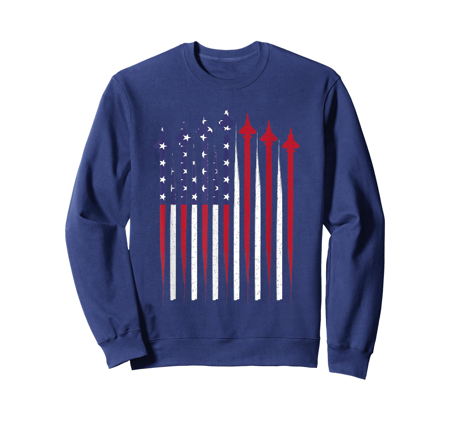 4th Of July Patriotic American Flag Jet Aviator USA Men Boys T-Shirt