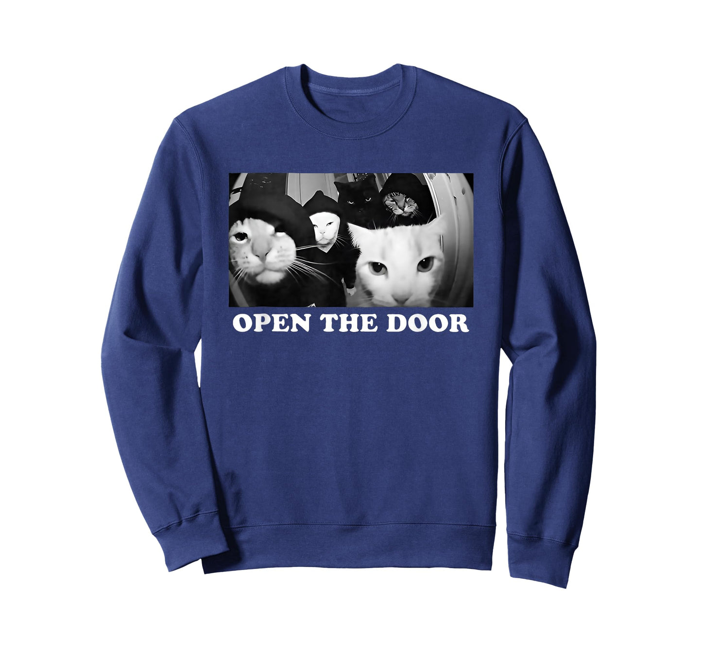 Open The Door Funny cat Gang T-Shirt