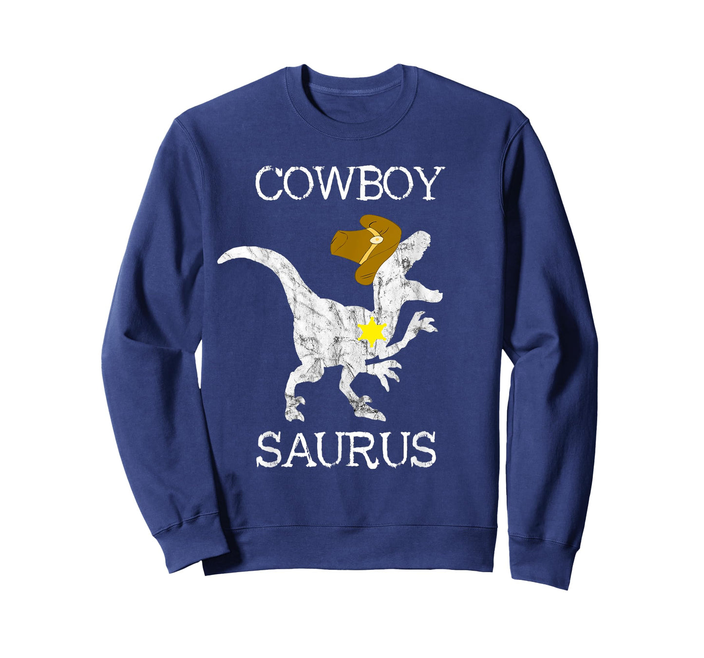 Cowboy Saurus Wild West Sheriff Rancher T Rex Dinosaur Shirt T-Shirt