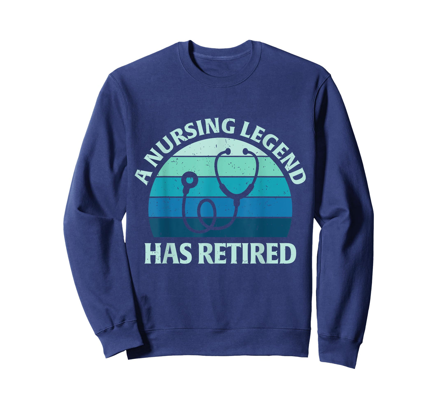 A Nursing Legend Has Retired Retro Style Women Retirement T-Shirt