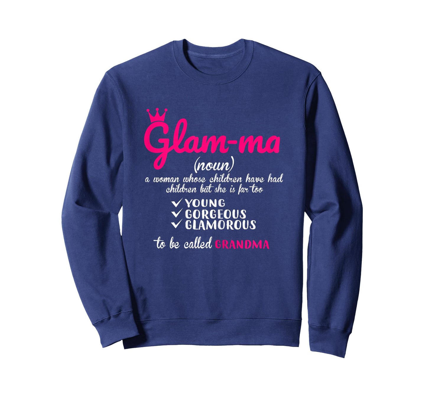 Grandma Definition Glamma T-Shirt Great Gift for Grandma T-Shirt