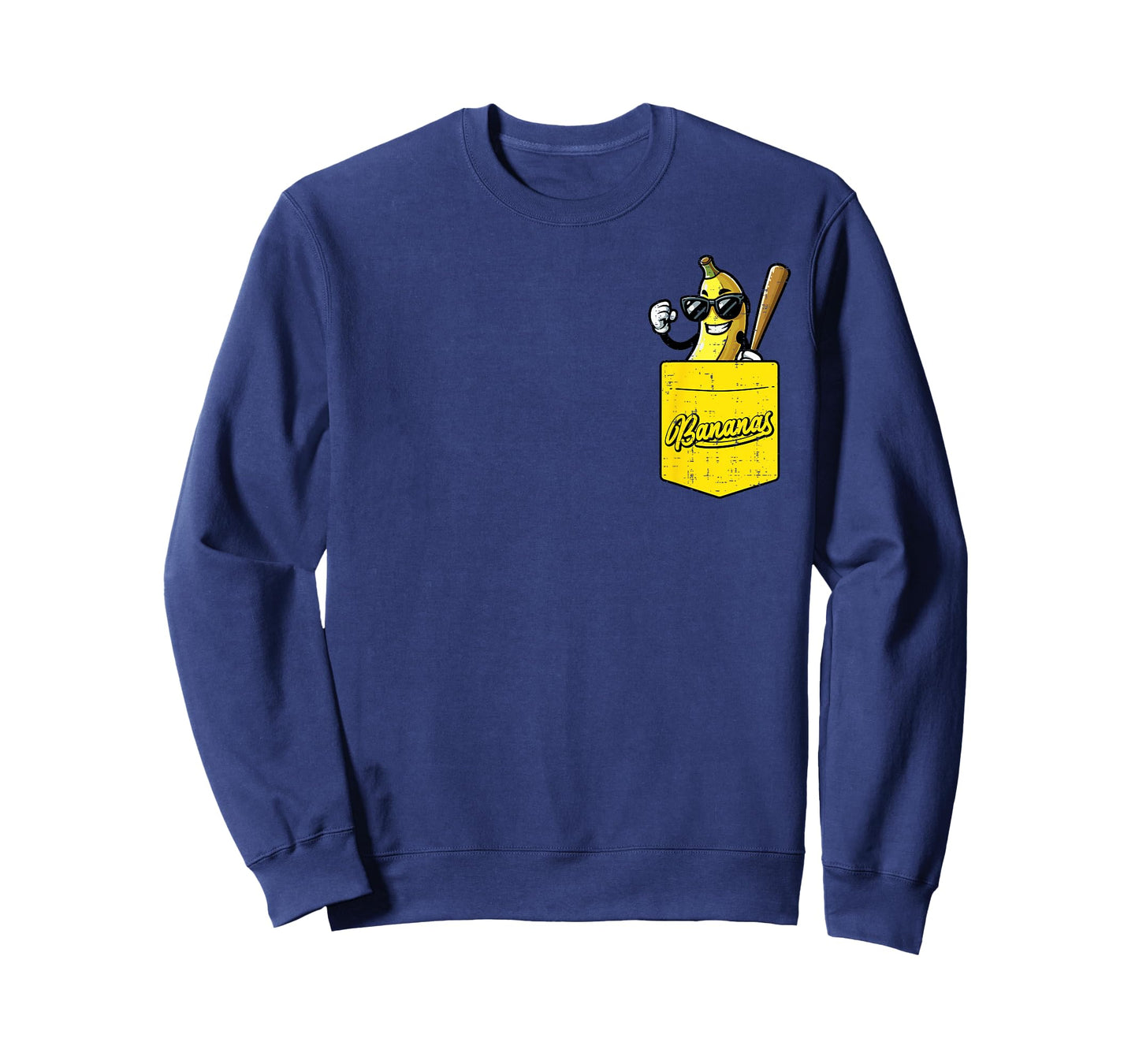 Banana Pocket Fruit Men Boys Kids Women T-Shirt