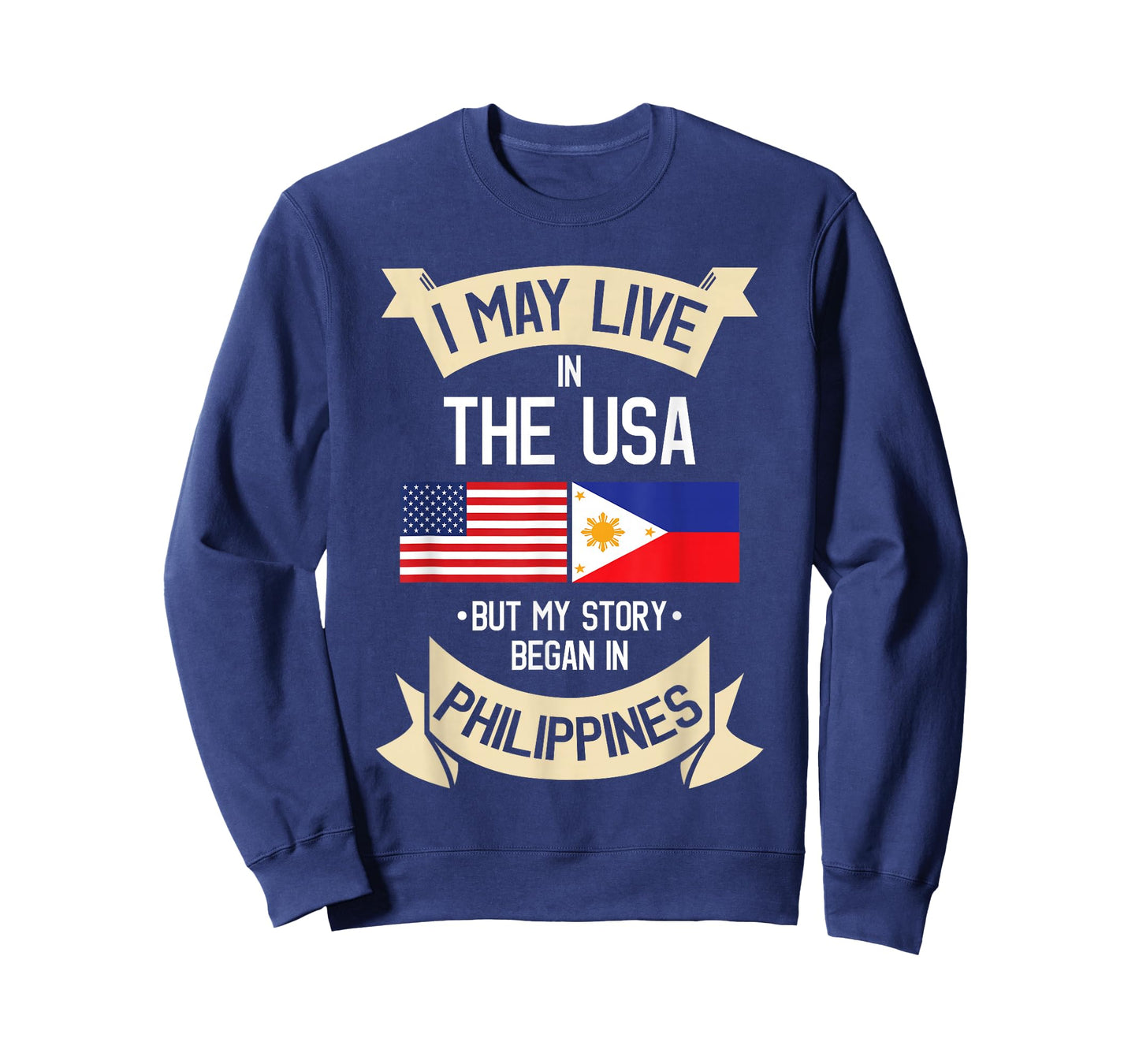 Philippines American Flag USA Filipino Roots Gifts T-Shirt