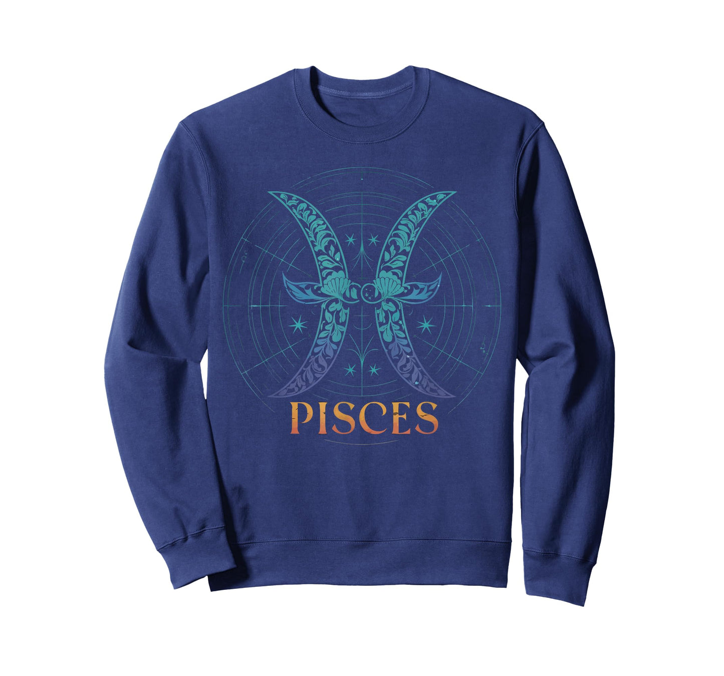 Pisces Zodiac Sign Star Astrology Birthday Horoscope T-Shirt