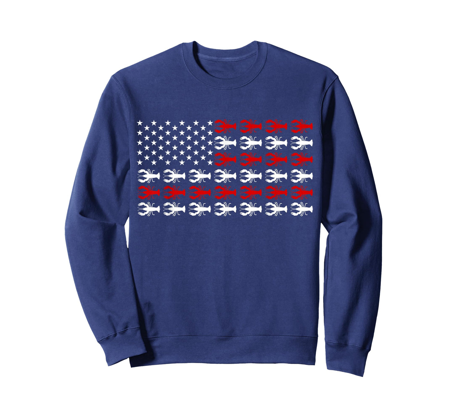 Vintage USA Flag Crawfish Season Crawfish Boil Party T-Shirt