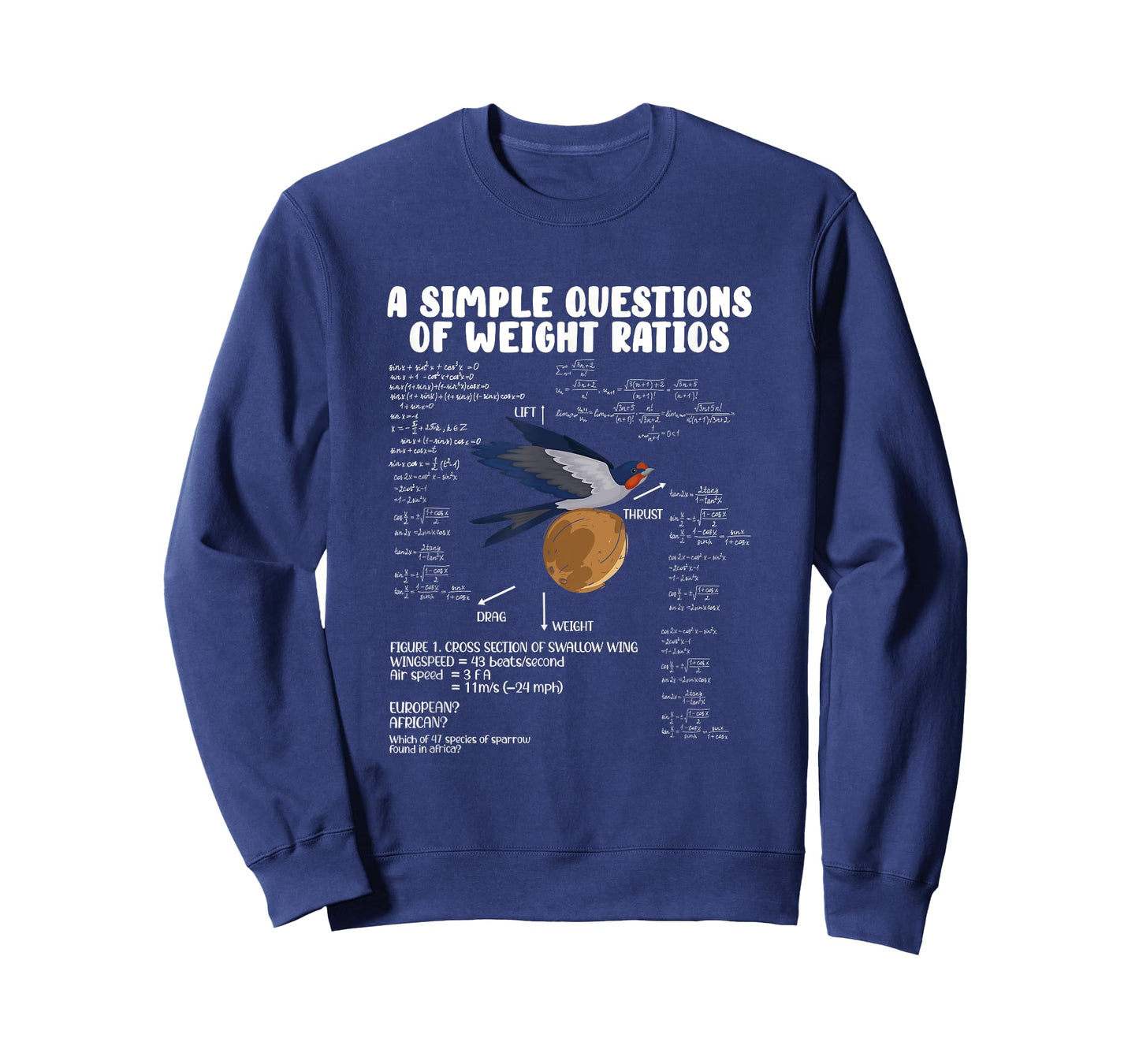 A Simple Question of Weight Ratios Math Teacher Men Women T-Shirt