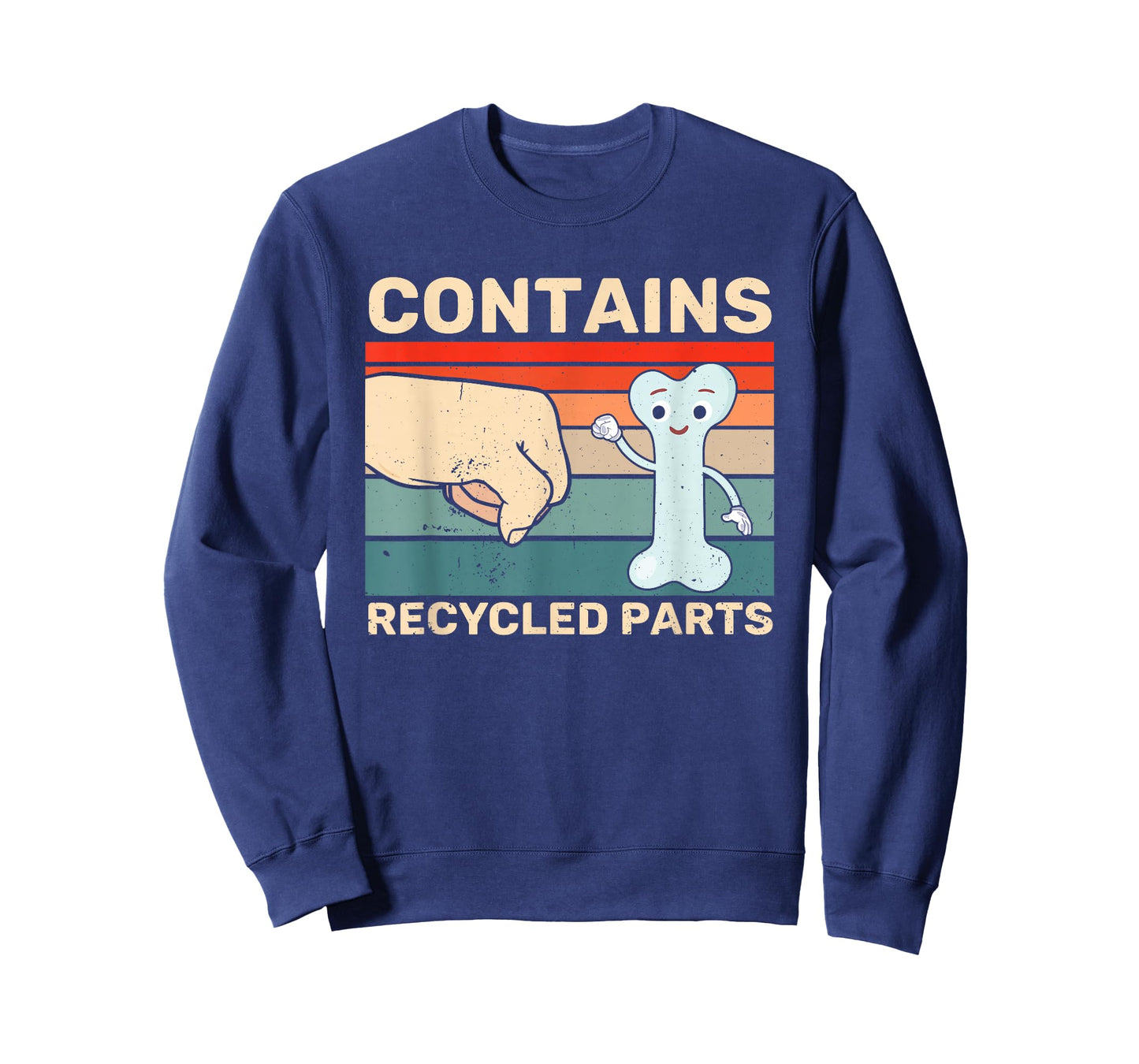 Contains Recycled Parts Bone Marrow Transplant Recipient T-Shirt
