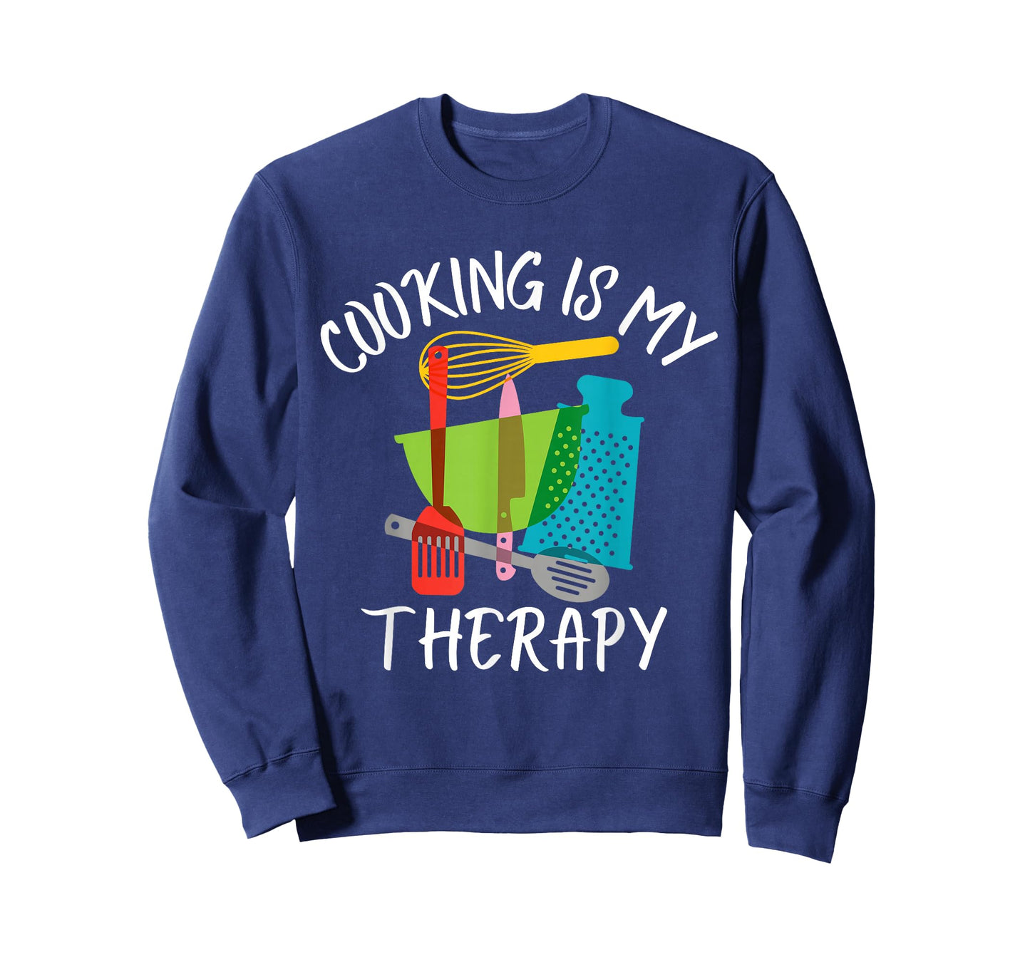 Cooking is My Therapy - Chef & Cook Gifts Funny Culinary T-Shirt